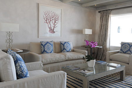 Living Room - Hotel St. Barth Isle de France 3 bedroom villa