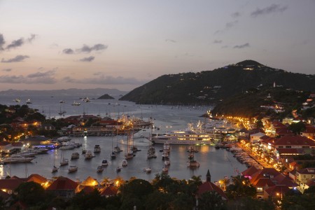 View of Gustavia from the Hotel Carl Gustaf