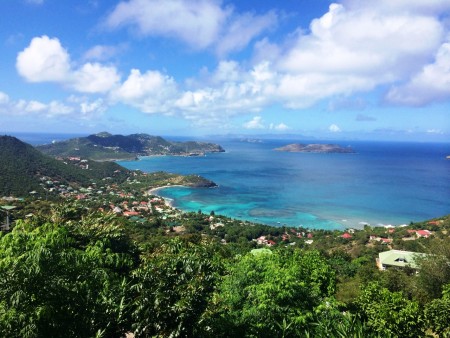 View from my house in St. Barth Jan 22, 2014