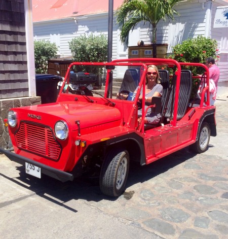 The Moke is back in St. Barth!
